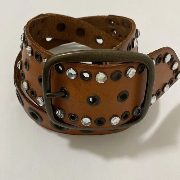 Gap Leather Belt Women's Medium Brown - Picture 1 of 5